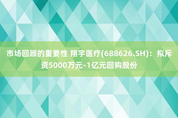 市场回顾的重要性 翔宇医疗(688626.SH)：拟斥资5000万元-1亿元回购股份