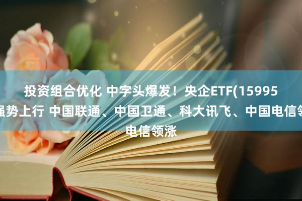 投资组合优化 中字头爆发！央企ETF(159959)强势上行 中国联通、中国卫通、科大讯飞、中国电信领涨