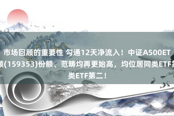 市场回顾的重要性 勾通12天净流入！中证A500ETF景顺(159353)份额、范畴均再更始高，均位居同类ETF第二！